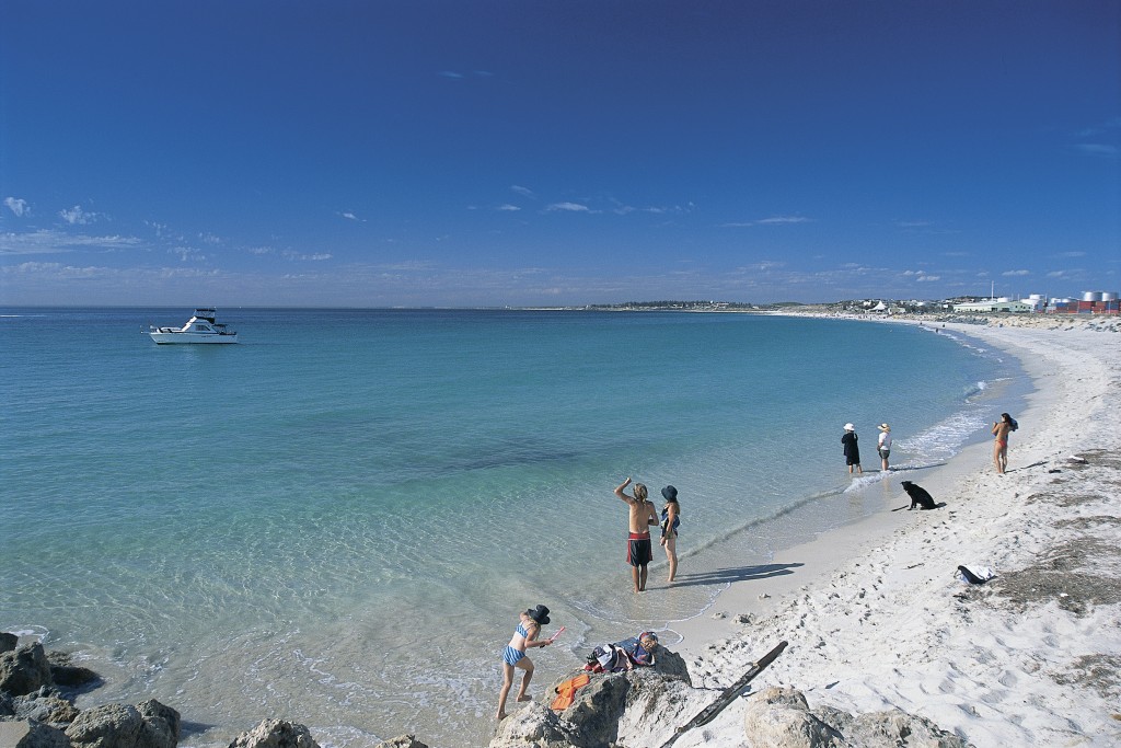 View of Port Beach, located near Fremantle
