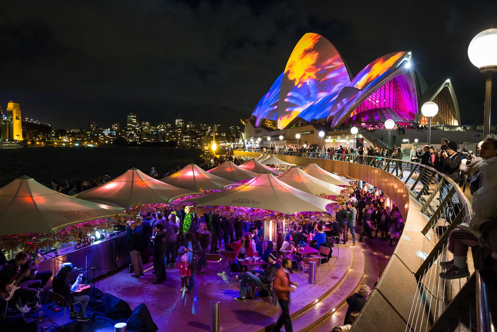 Vivid Sydney lights the Opera House