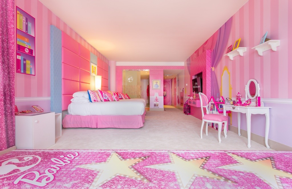 barbie themed bedroom