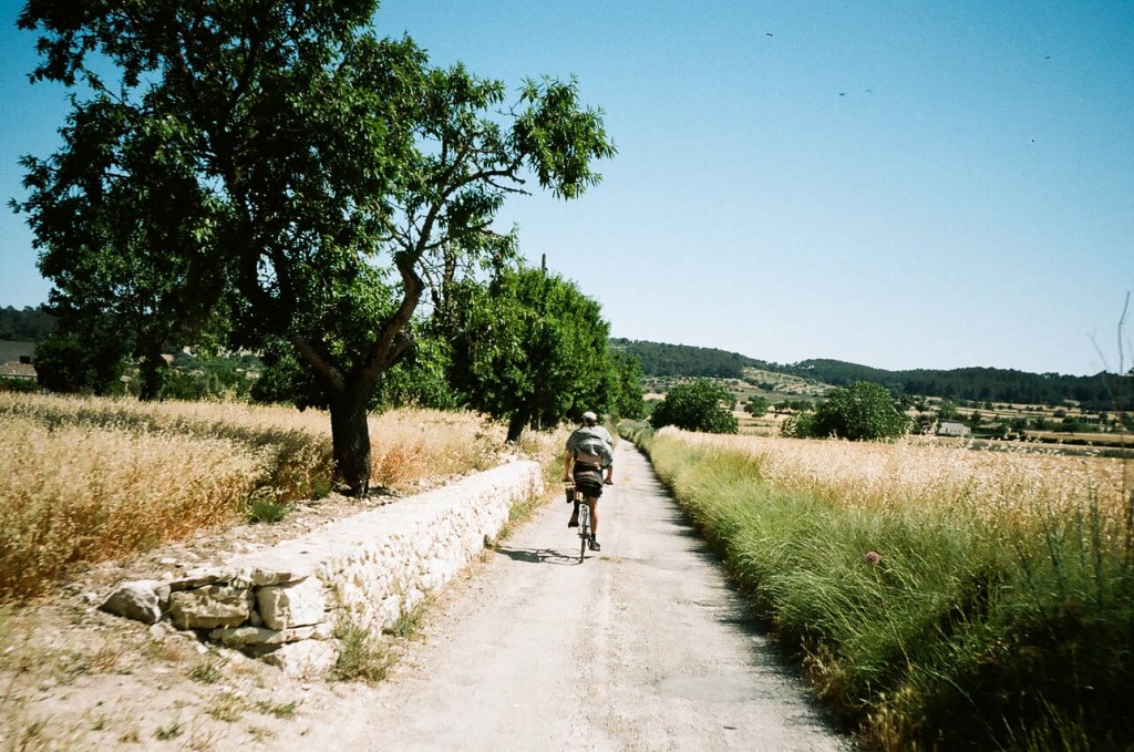 Riding between the villages north of Palma is a dream – long, flat stretches of scarcely used road are marked as bike paths and you can switch of the part of your brain that is constantly waiting for that parked car’s door to fling open.