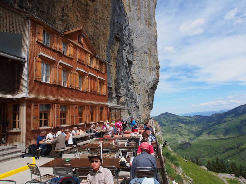 This Restaurant Is A Real Cliffhanger Literally