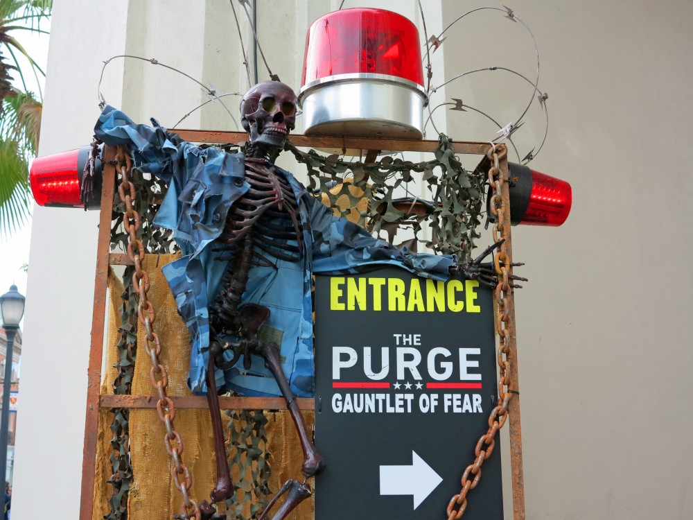 The purge sign
