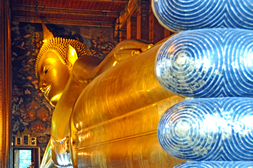 Temple of the reclining buddha, Bangkok, Thailand 
