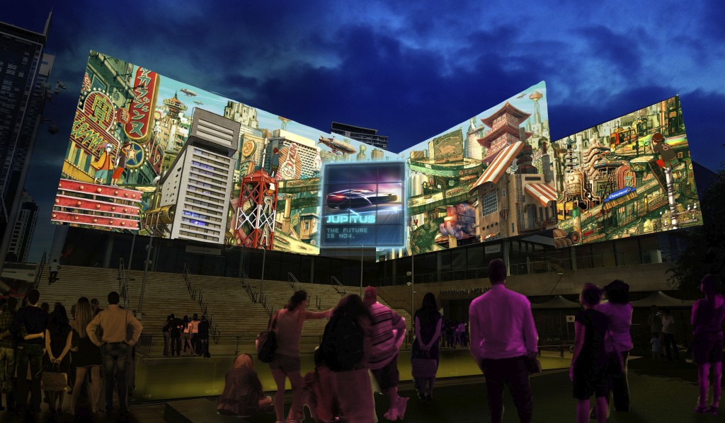 Future-City_Smart-City-The-Concourse-Chatswood-ARTIST-The-Electric-Canvas
