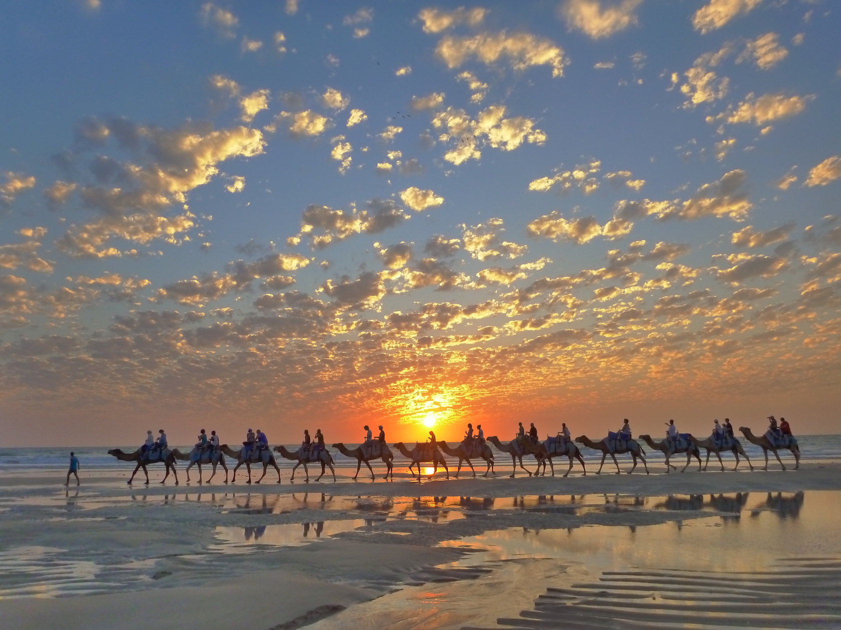 sunset camel ride broome