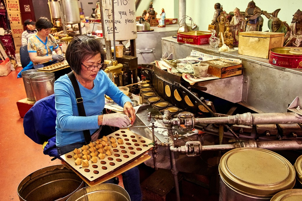 Golden Gate Fortune Cookie Factory, San Francisco