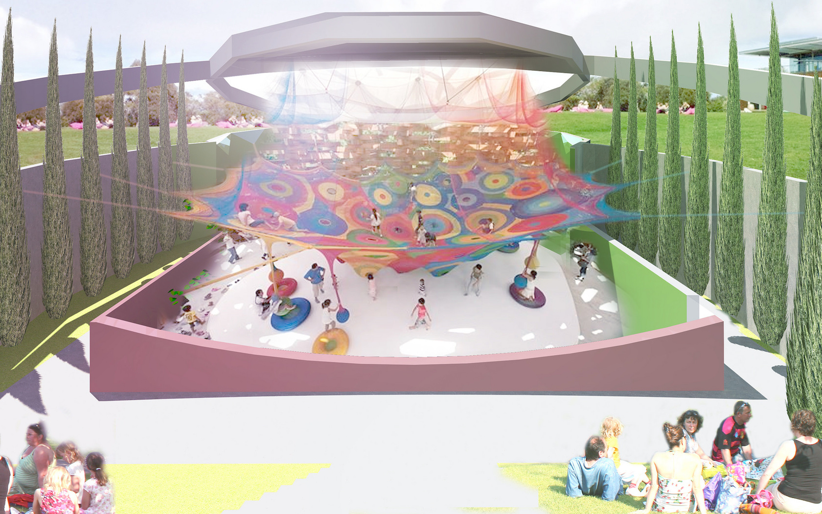 MONA children's playground rendering