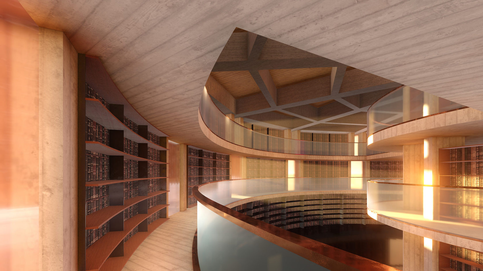 MONA library renderings