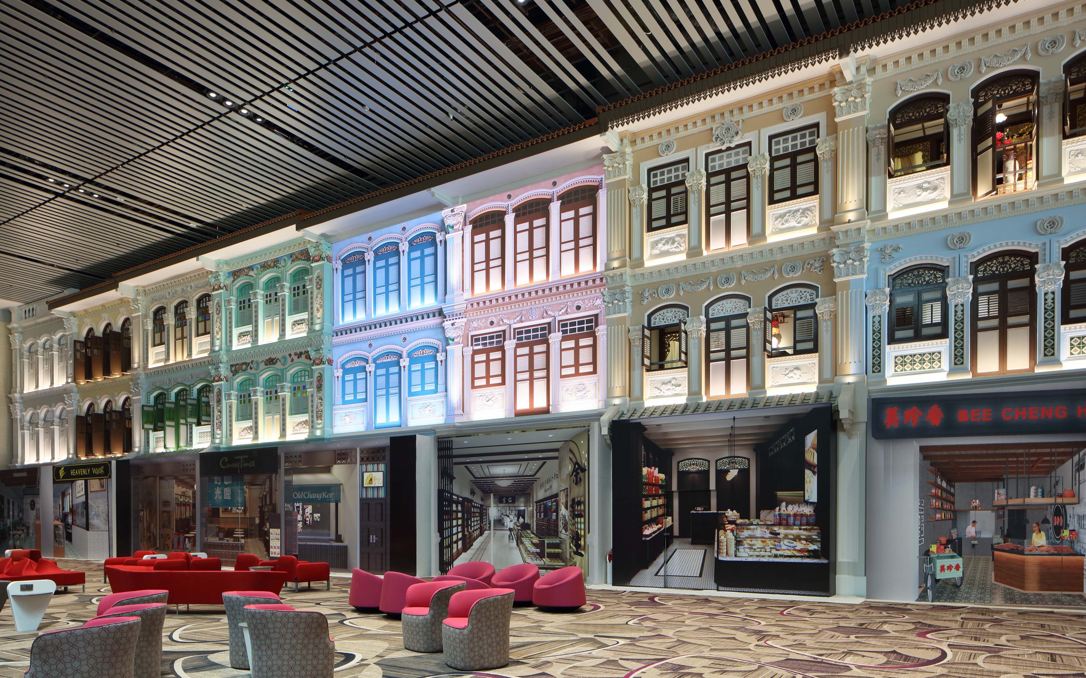 Changi Airport Terminal 4 heritage zone