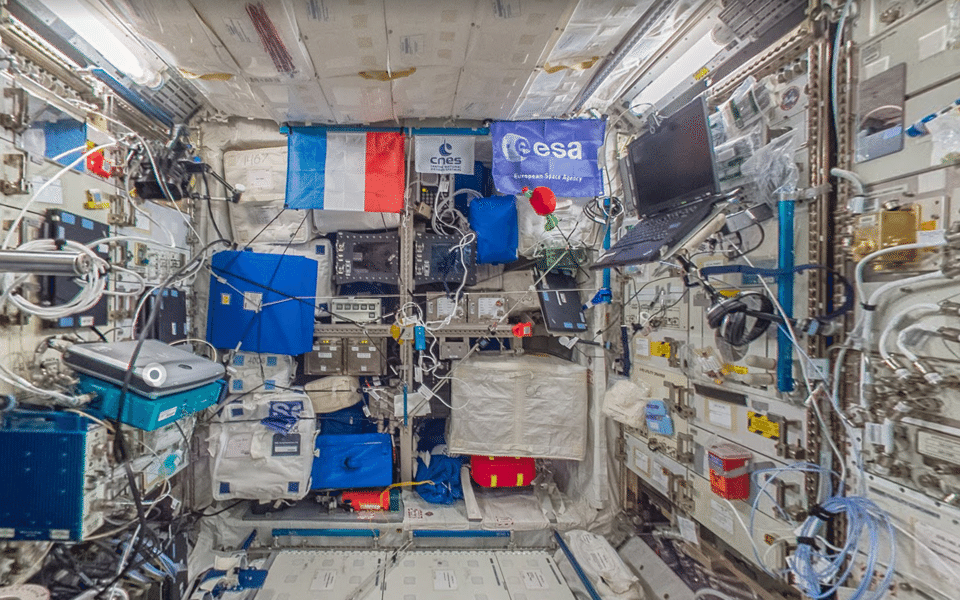 Inside the International Space station