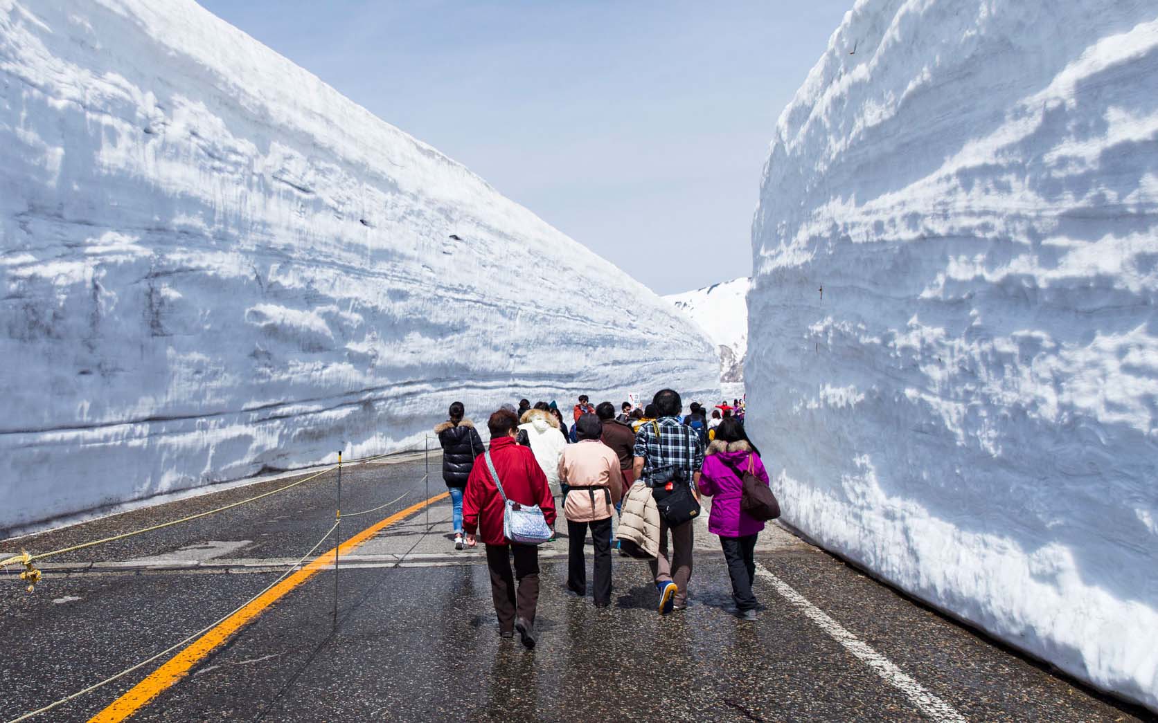 Snow Corridor on the Tateyama Kurobe Alpine Route