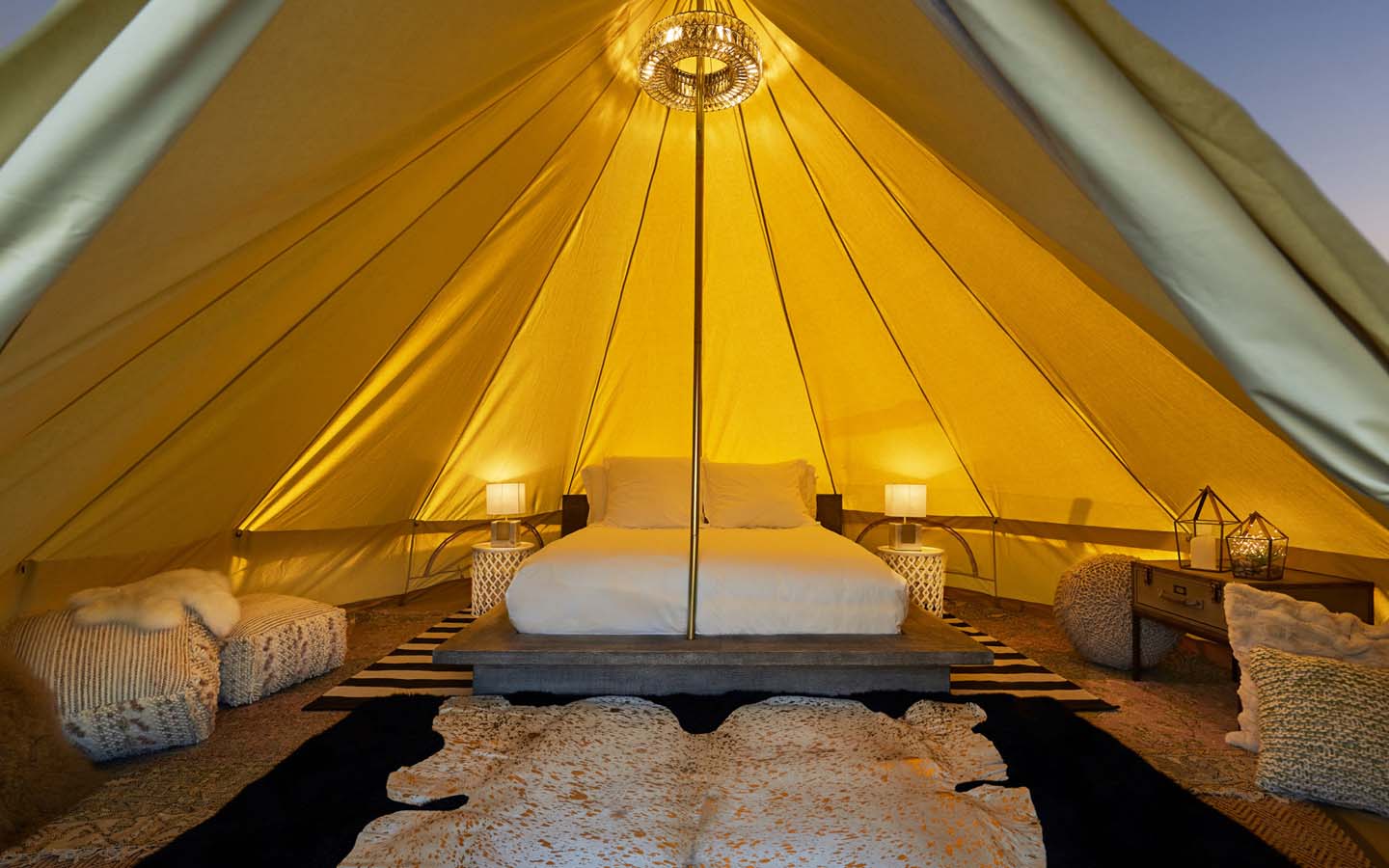 Beverly Wilshire glamping