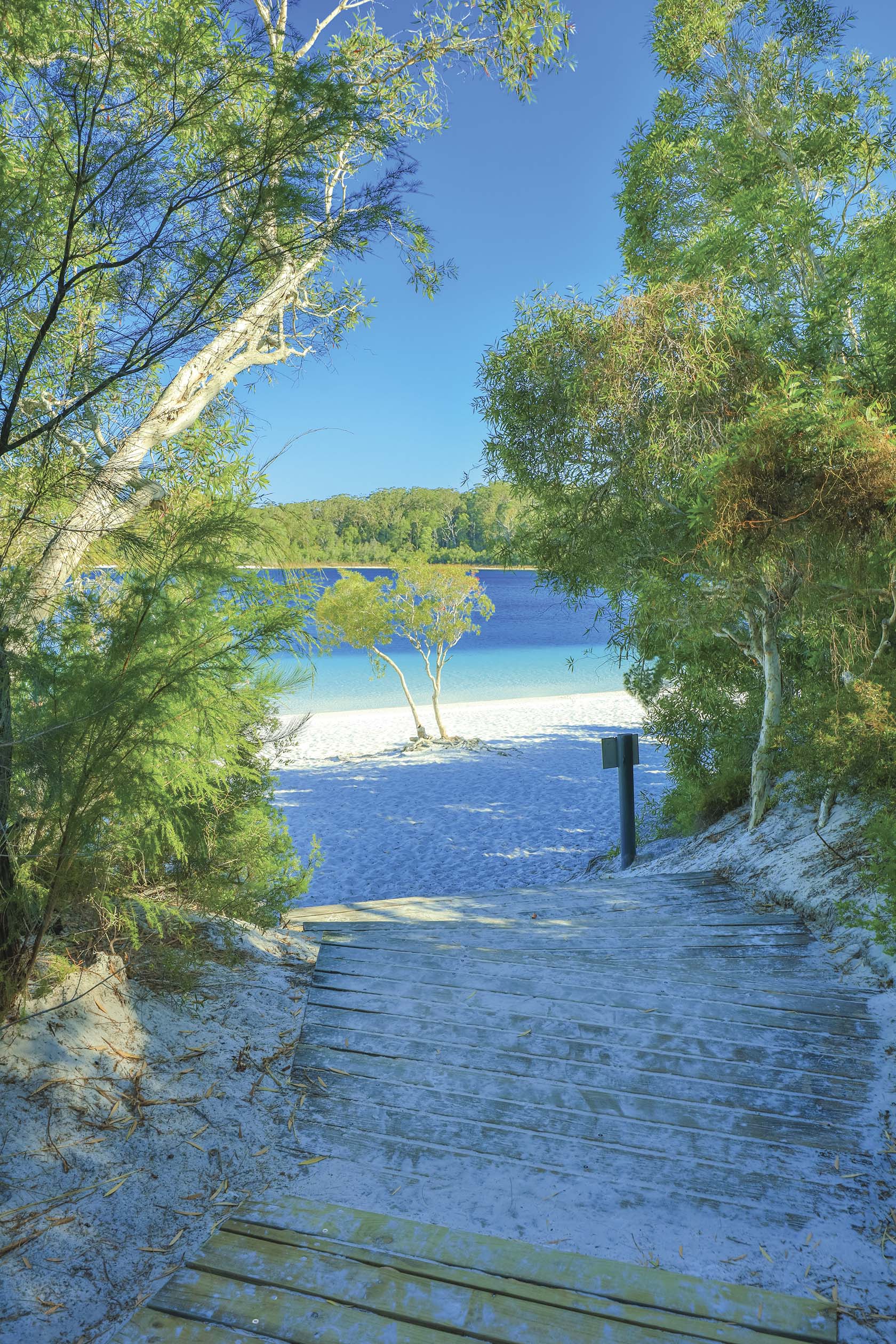Lake McKenzie, Queensland, Australia