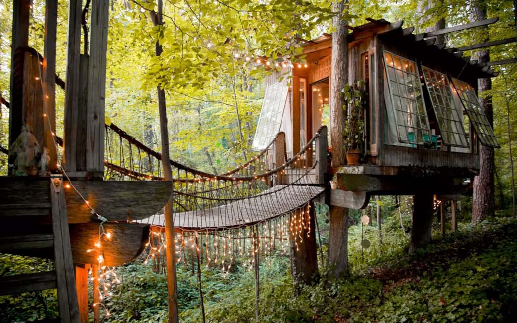 Atlanta Treehouse, Airbnb