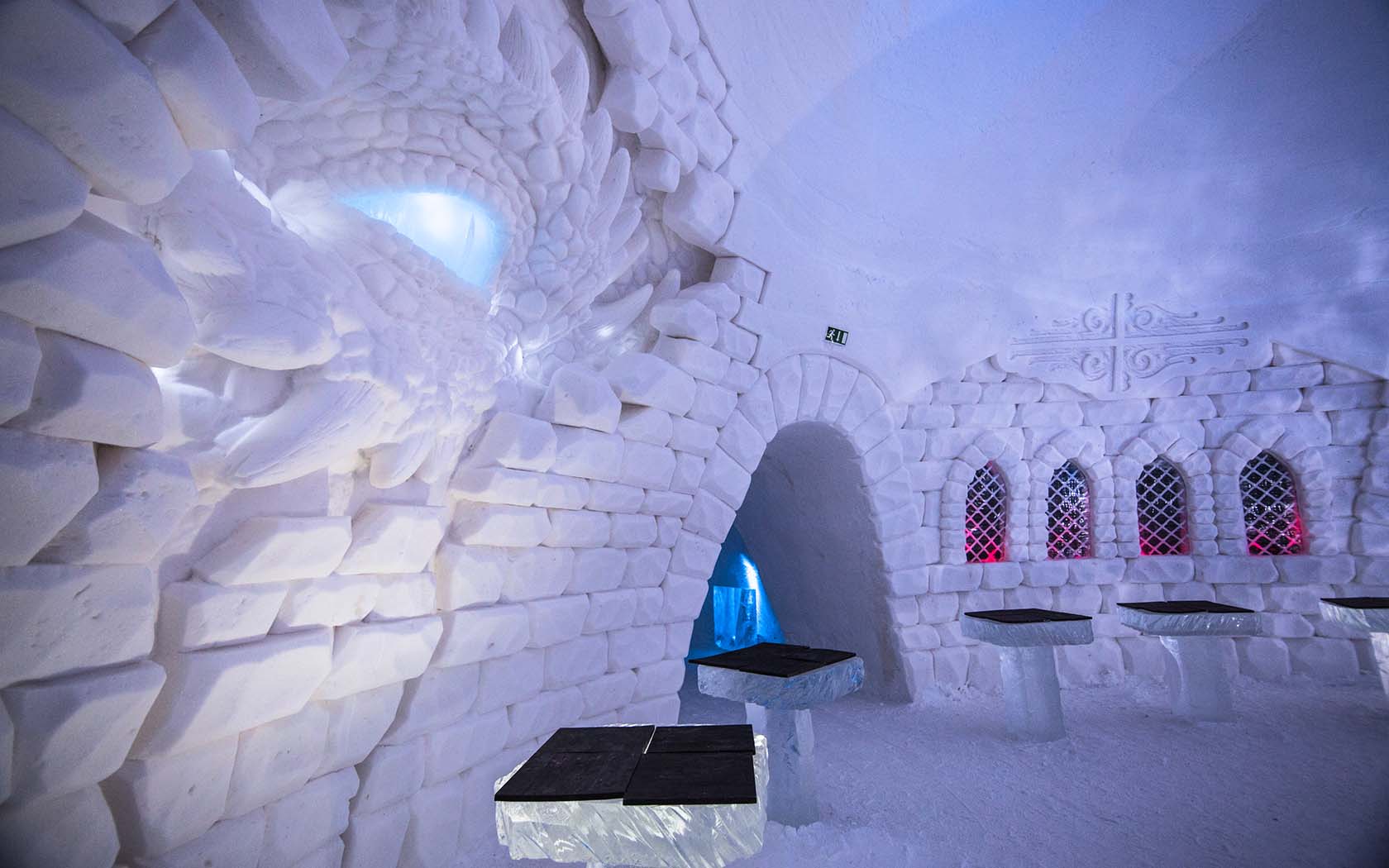 'Game of Thrones' SnowVillage hotel, Kittila, Finland