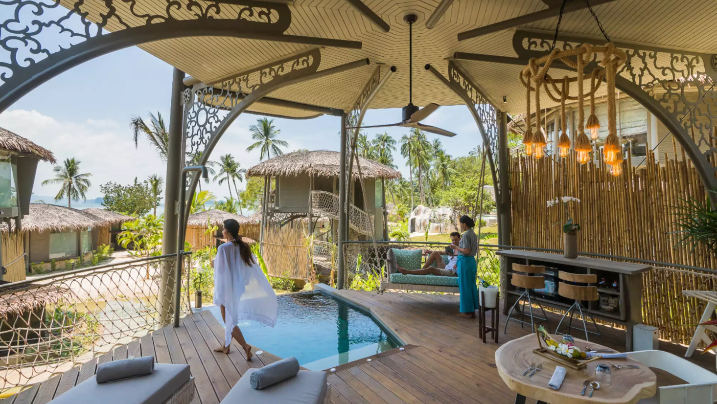 TreeHouse Villas Koh Tao Noi Luxury Resort,