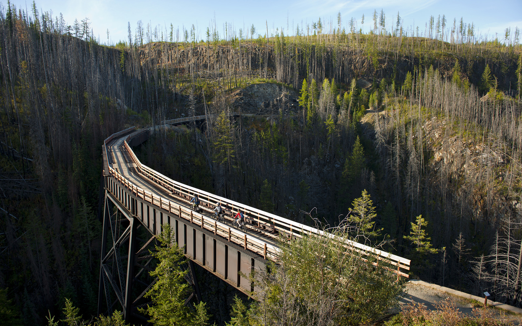 Kettle Valley Cycle Trail, British Columbia, Canada
