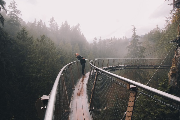 The Capilano Bridge in Canada is a sight that demands to be seen