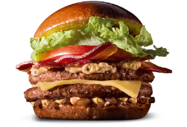 The Clubhouse Burger, available at McDonald's Costa Rica, is distinctly up-market
