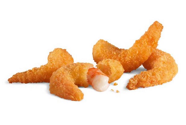 You can get breaded shrimp at McDonald's in Russia