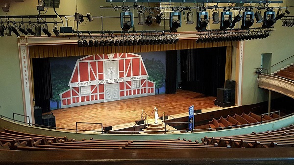 The Ryman in Nashville is a live music hub