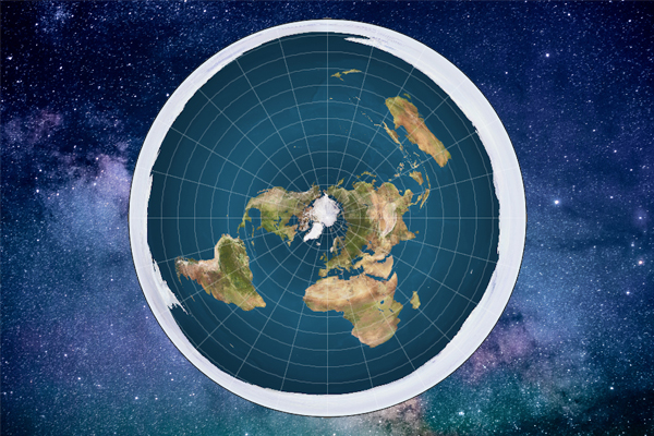 A proposed model of the flat earth, which the flat earth cruise will probably not prove correct.