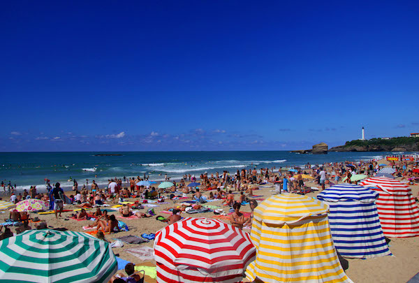 European summer france biarritz
